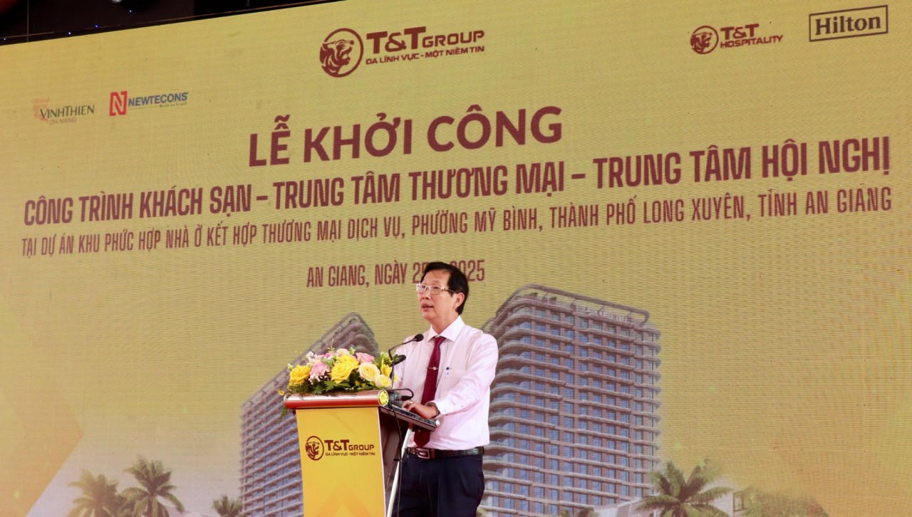 T&T Group khởi công xây dựng khách sạn 5 sao tiêu chuẩn quốc tế đầu tiên tại Đồng bằng Sông Cửu Long